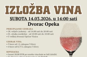 Izložba vina VINEA 2026 – Vinica